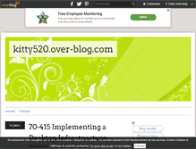 Tablet Screenshot of kitty520.over-blog.com