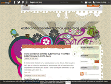 Tablet Screenshot of exitoconcorreoelectronico.over-blog.com