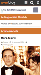 Mobile Screenshot of gad.elmaleh.over-blog.com