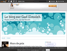 Tablet Screenshot of gad.elmaleh.over-blog.com