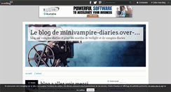 Desktop Screenshot of minivampire-diaries.over-blog.com