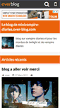Mobile Screenshot of minivampire-diaries.over-blog.com