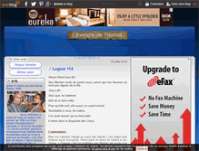 Tablet Screenshot of evangiledethomas.over-blog.com