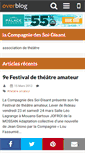 Mobile Screenshot of lacompagniedessoidisant.over-blog.com