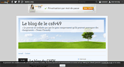 Desktop Screenshot of csfv49.over-blog.com