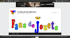 Desktop Screenshot of fansdejouets.over-blog.com