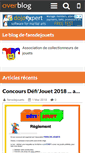 Mobile Screenshot of fansdejouets.over-blog.com