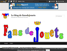 Tablet Screenshot of fansdejouets.over-blog.com