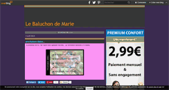 Desktop Screenshot of lebaluchondemarie.over-blog.com