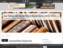 Tablet Screenshot of lepetitjardaistheo.over-blog.com