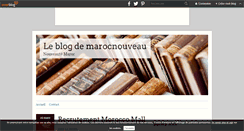 Desktop Screenshot of marocnouveau.over-blog.com