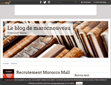 Tablet Screenshot of marocnouveau.over-blog.com