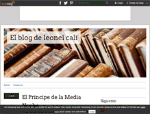 Tablet Screenshot of leonelcali23.over-blog.es