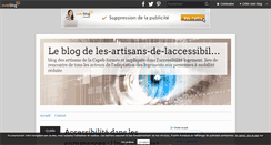 Desktop Screenshot of les-artisans-de-laccessibilite-logement-morbihan.over-blog.com