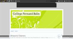 Desktop Screenshot of collegebalin.over-blog.fr