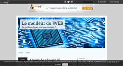 Desktop Screenshot of lemeilleurduweb.over-blog.com