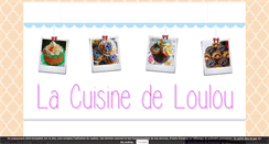 Desktop Screenshot of loulou-cuisine.over-blog.com