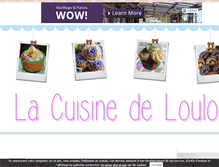 Tablet Screenshot of loulou-cuisine.over-blog.com