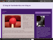 Tablet Screenshot of fuentedevida.over-blog.es