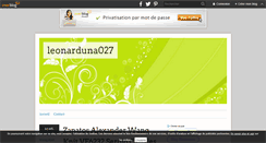 Desktop Screenshot of leonarduna027.over-blog.com