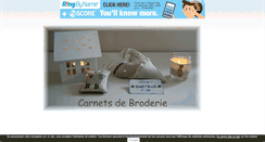 Desktop Screenshot of carnetsdebroderie.over-blog.fr
