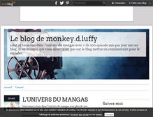 Tablet Screenshot of mangas-luffy.over-blog.com