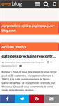 Mobile Screenshot of corporation-loisirs-papineau.over-blog.com