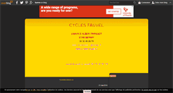 Desktop Screenshot of cyclesfauvel.over-blog.com