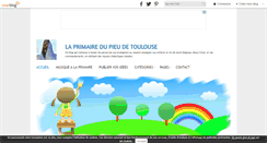 Desktop Screenshot of laprimairedupieudetoulouse.over-blog.com