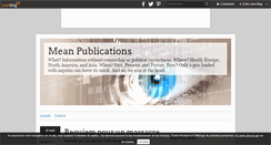 Desktop Screenshot of mean-publications.over-blog.com