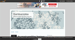 Desktop Screenshot of karmacoma.over-blog.com