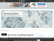 Tablet Screenshot of karmacoma.over-blog.com