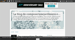 Desktop Screenshot of composerunejardiniere.over-blog.com