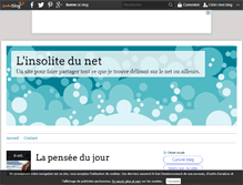 Tablet Screenshot of insolite-du-net.over-blog.com