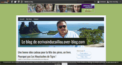 Desktop Screenshot of ecrivainducaillou.over-blog.com