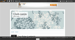 Desktop Screenshot of cynoclub.over-blog.com