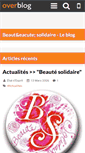 Mobile Screenshot of beautesolidaire.over-blog.com