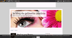 Desktop Screenshot of galinette-cendree.over-blog.com