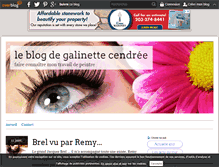 Tablet Screenshot of galinette-cendree.over-blog.com