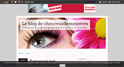 Desktop Screenshot of cheveuxdemesreves.over-blog.com