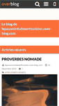 Mobile Screenshot of lepouvoirdudeserttunisien.over-blog.com