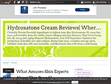 Tablet Screenshot of antiwrinklefacecream.over-blog.com