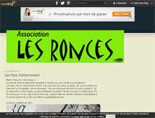 Tablet Screenshot of lesronces.over-blog.com