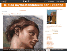 Tablet Screenshot of mythesfondateurs.over-blog.com