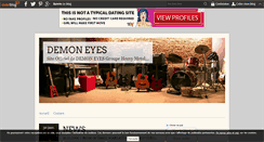 Desktop Screenshot of demoneyes.over-blog.com