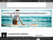 Tablet Screenshot of cafbdiamantduifinternational.over-blog.com