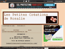 Tablet Screenshot of lespetitescreationsderosalie.over-blog.com