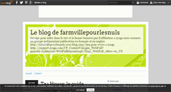 Desktop Screenshot of farmvillepourlesnuls.over-blog.com