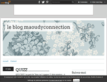 Tablet Screenshot of maoudyconnection.over-blog.com