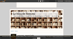 Desktop Screenshot of nezumi.over-blog.fr